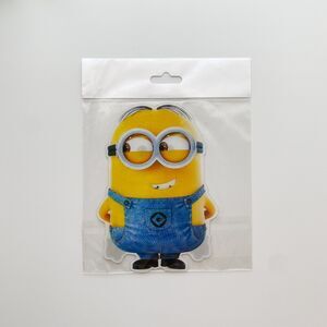 Lenticular 3D Cartoon Sticker Color Changing Character Decal Funny Yellow